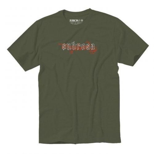 Футболка SUBROSA Knife Fight S/S Army Green 2XL	